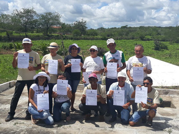Comunidade beneficiada pelo Procase recebe certificação agroecológica do Ministério da Agricultura