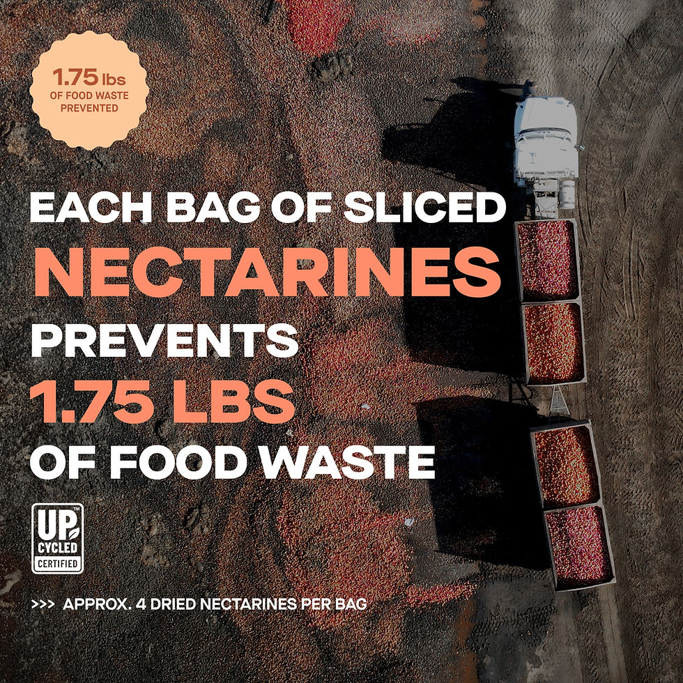 Thumbnail: The Ugly Company- Dried & Sliced Nectarines
