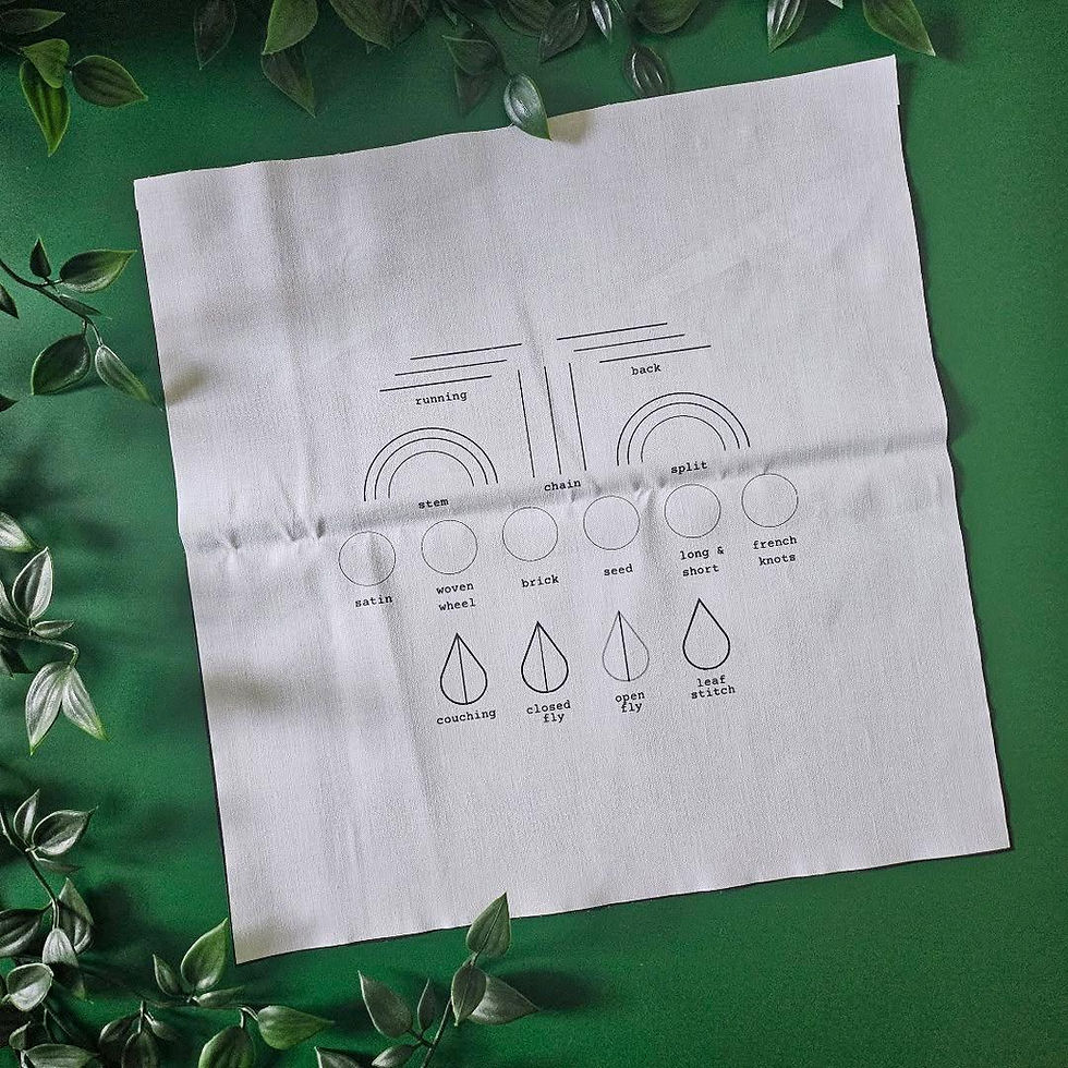 Thumbnail: Embroidery Workshop Sun 14th June