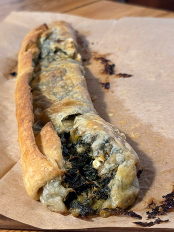 a salty pastry .private Mediterranean Dining Experience by raia erica myrian