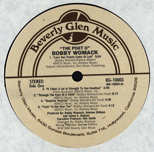 Thumbnail: Bobby Womack "Poet II" LP M-/M-