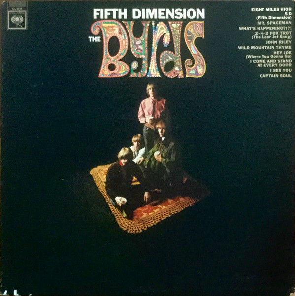 The Byrds "Fifth Dimension" LP VG/M-