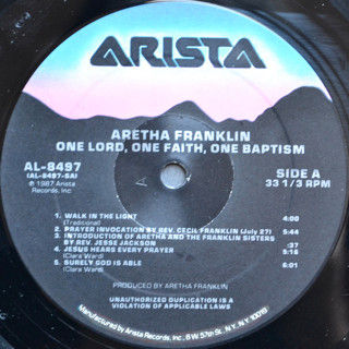 Thumbnail: Aretha Franklin "One Lord One Faith One Baptism" LP VG/M-