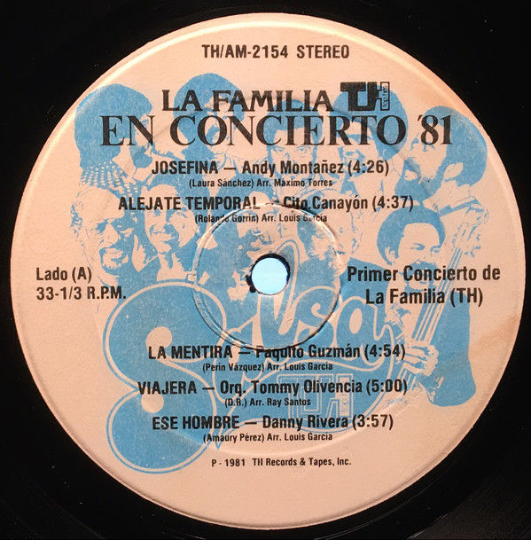 Thumbnail: Various Artist "Primer Concierto De La Familia" LP M-/M-