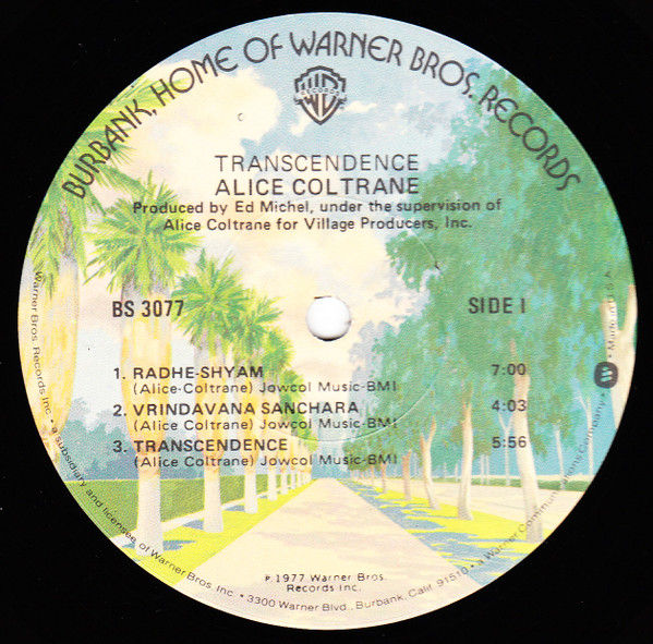 Thumbnail: Alice Coltrane "Transcendence" LP M-/M-