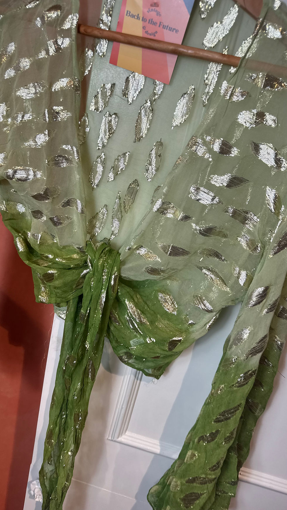Thumbnail: Shiny Wrap Top