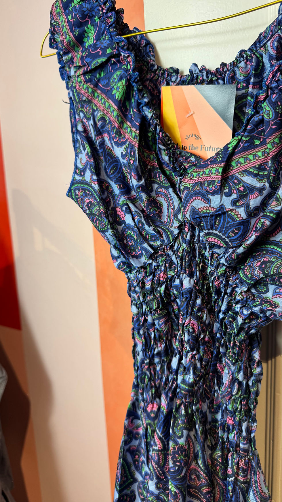 Thumbnail: Silk sari stretch dress