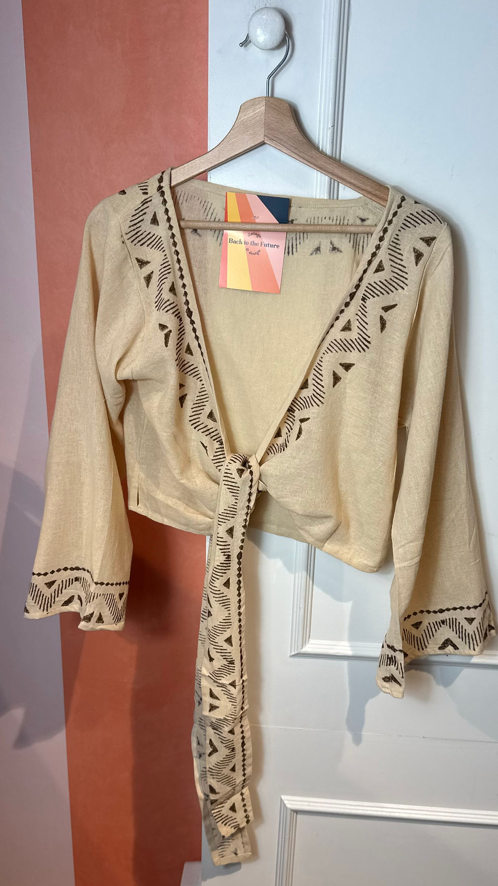 Thumbnail: Blockprint Wrap Top 