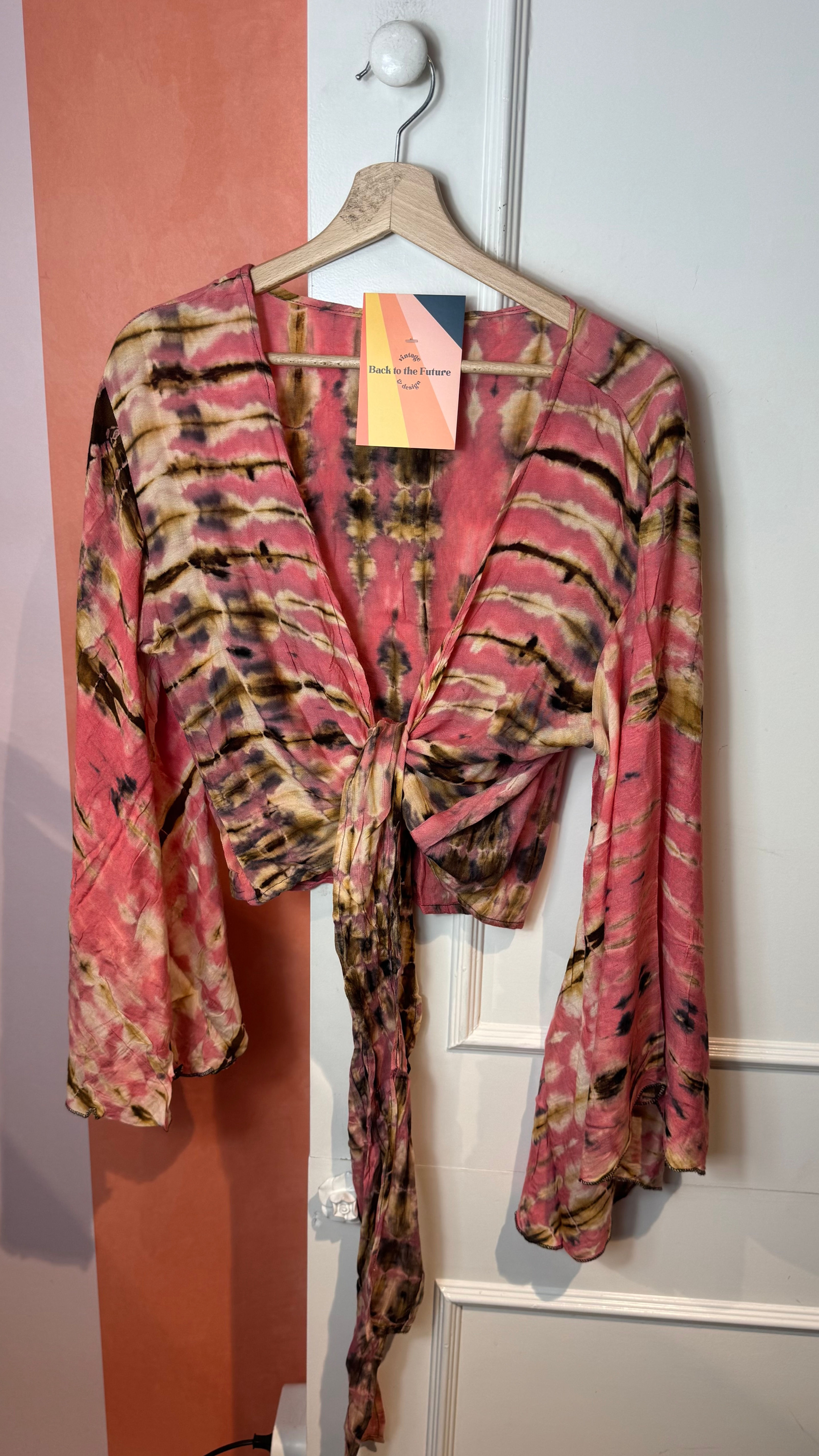 Tiedye Wrap Top  