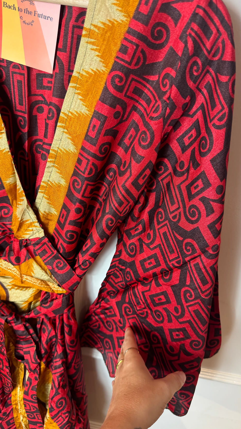 Thumbnail: Silk Wrap Dress 