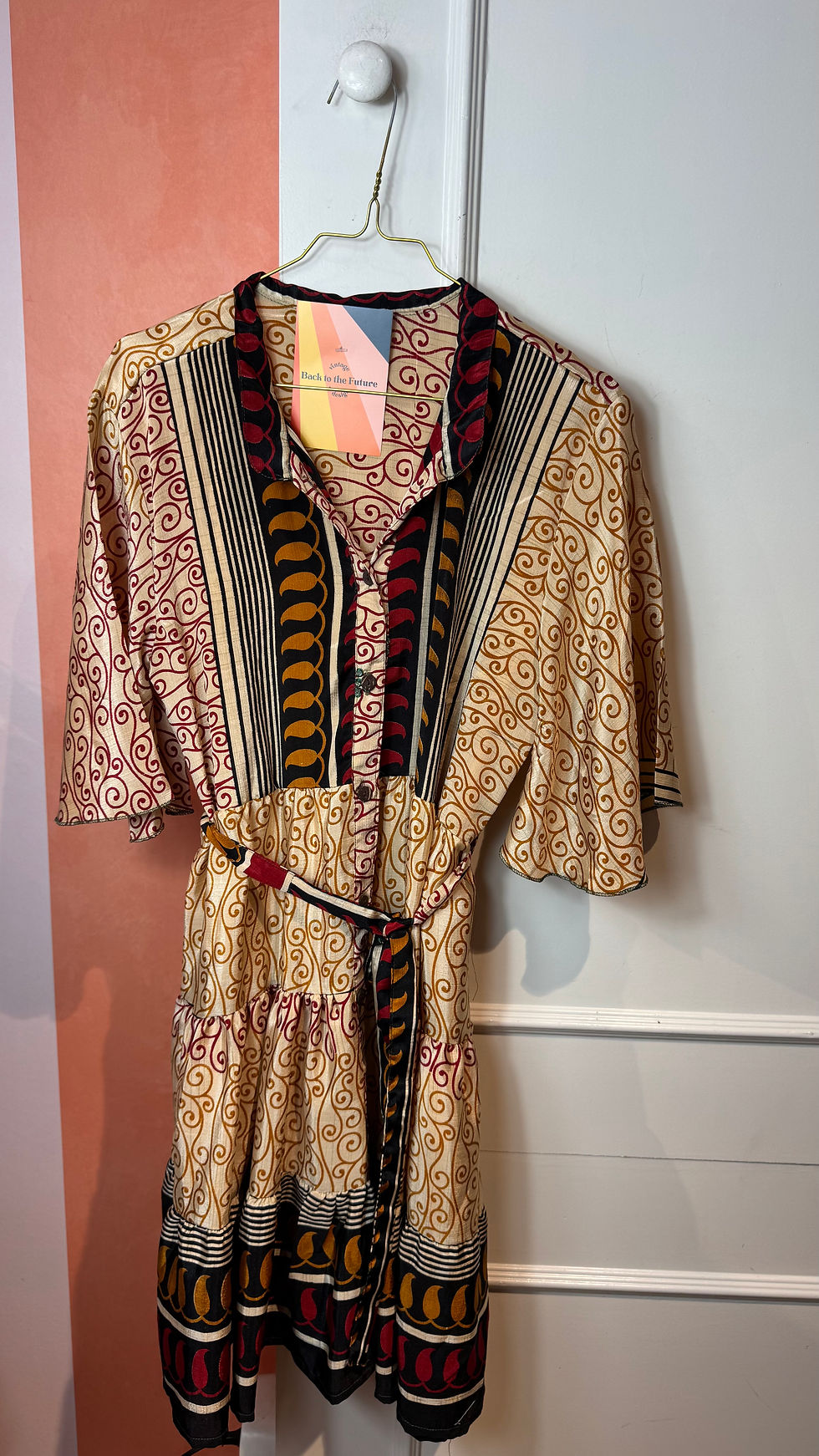 Thumbnail: Silk sari dress