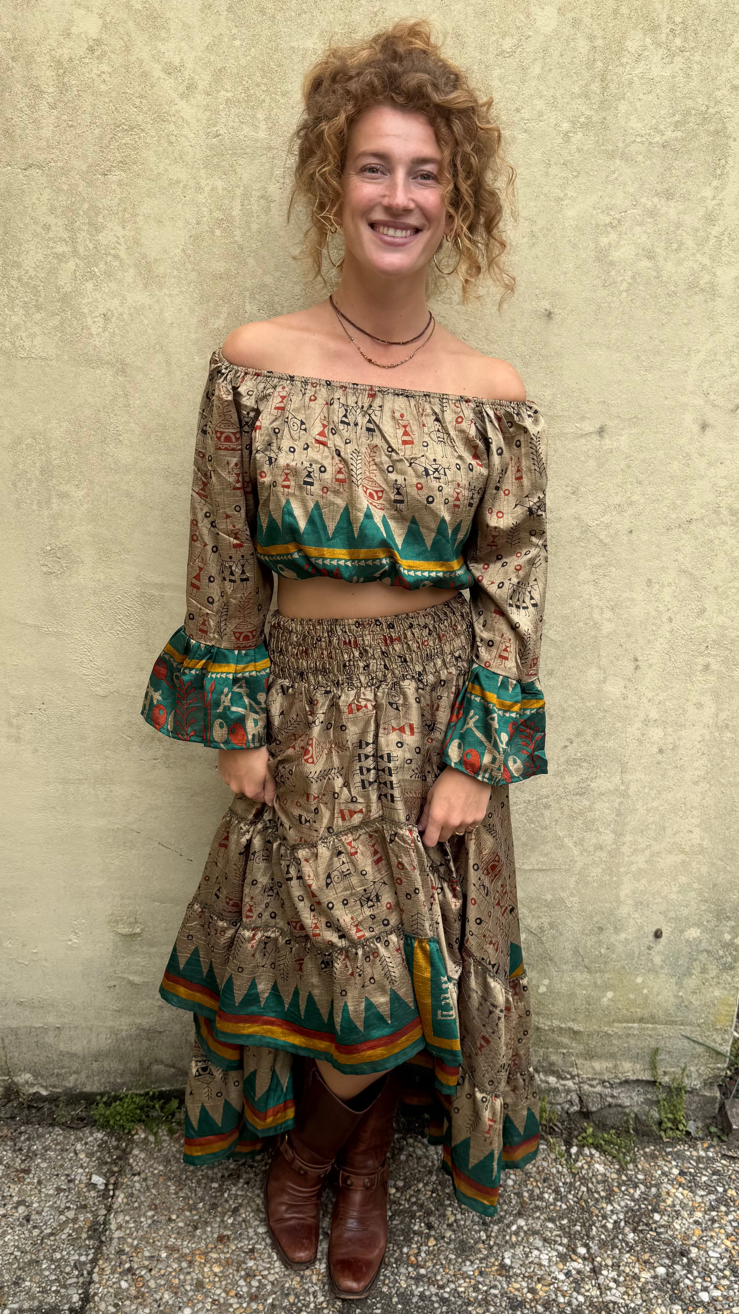 Silk Sari Suit 