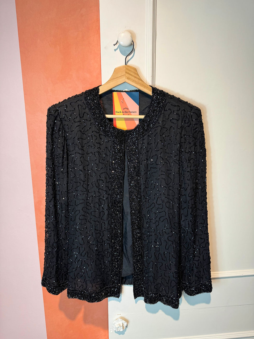 Thumbnail: Silk Sequin Jacket 