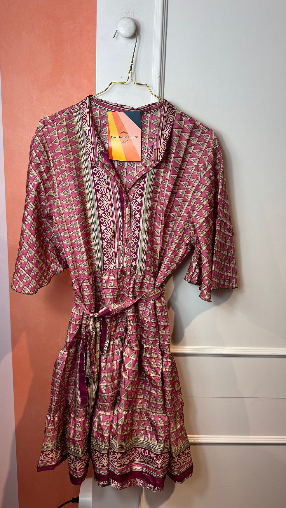 Thumbnail: Silk sari dress