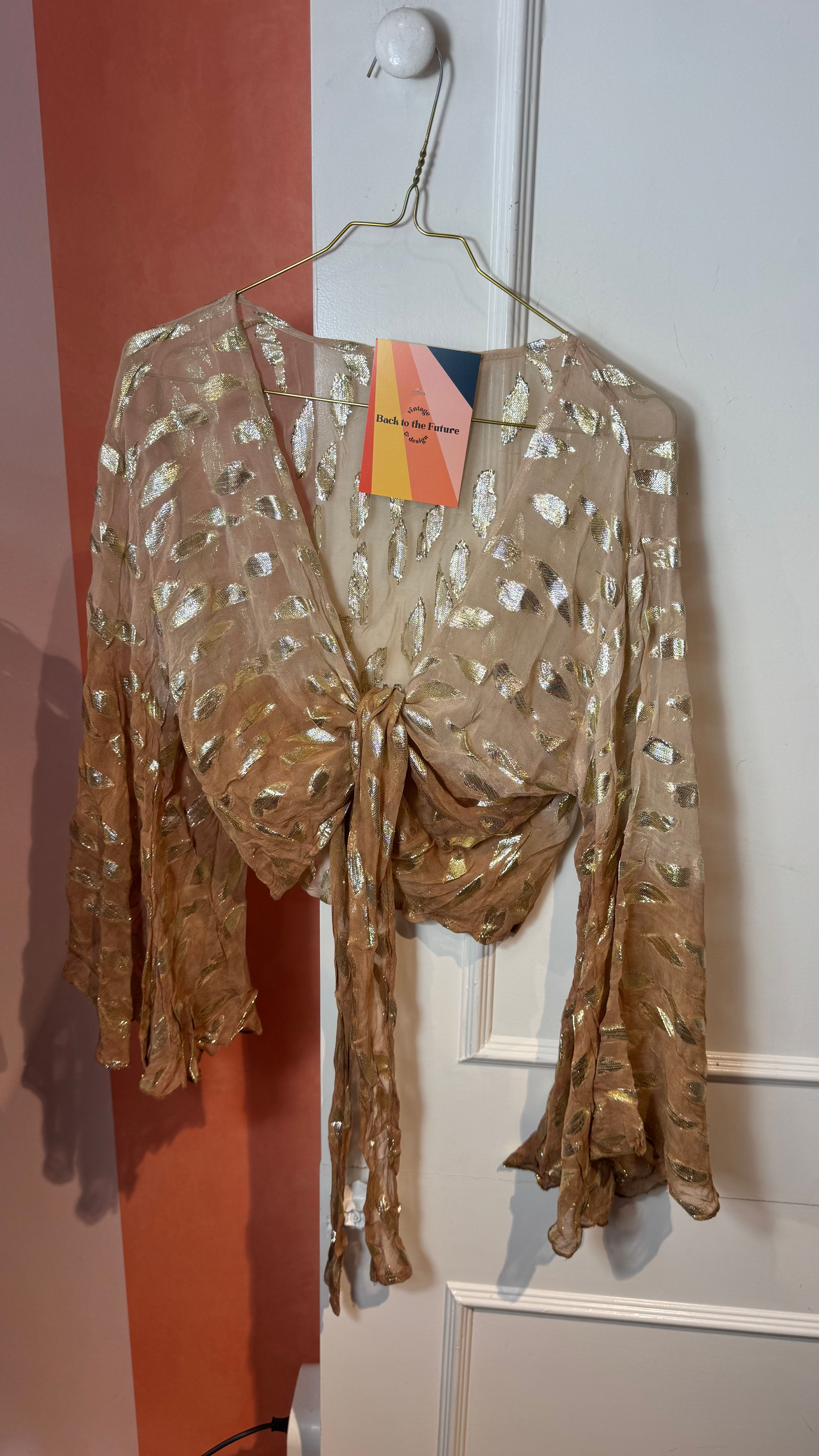 Shiny Viscose Top