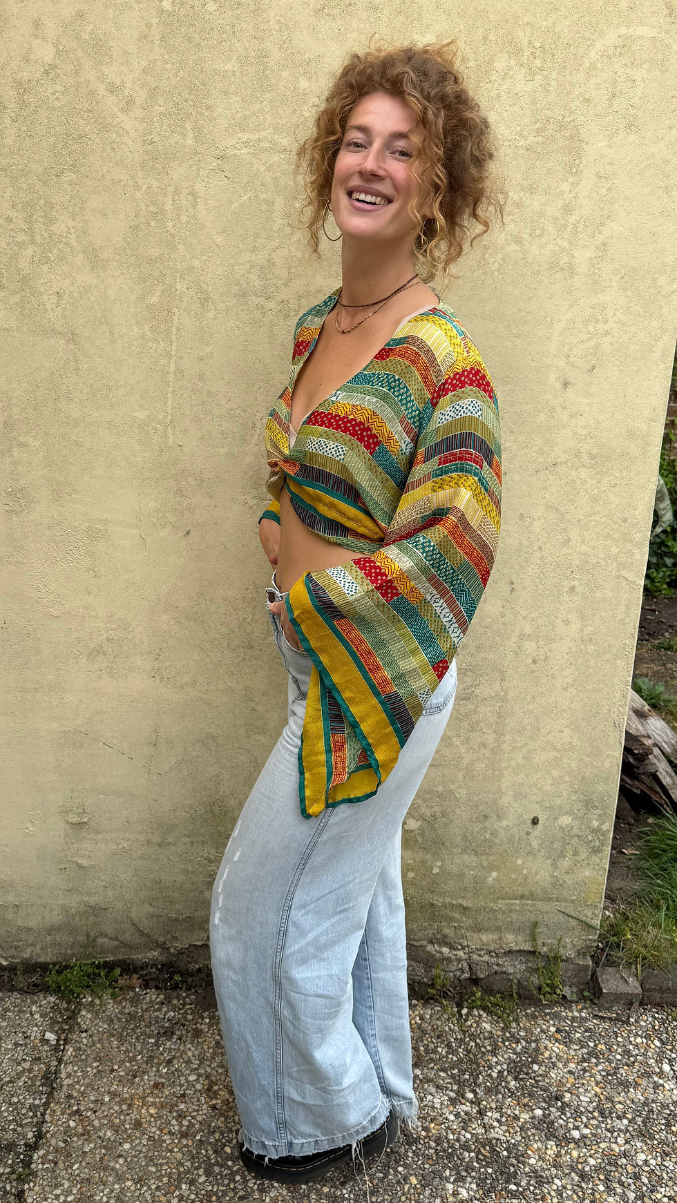 Thumbnail: Silk Sari Top