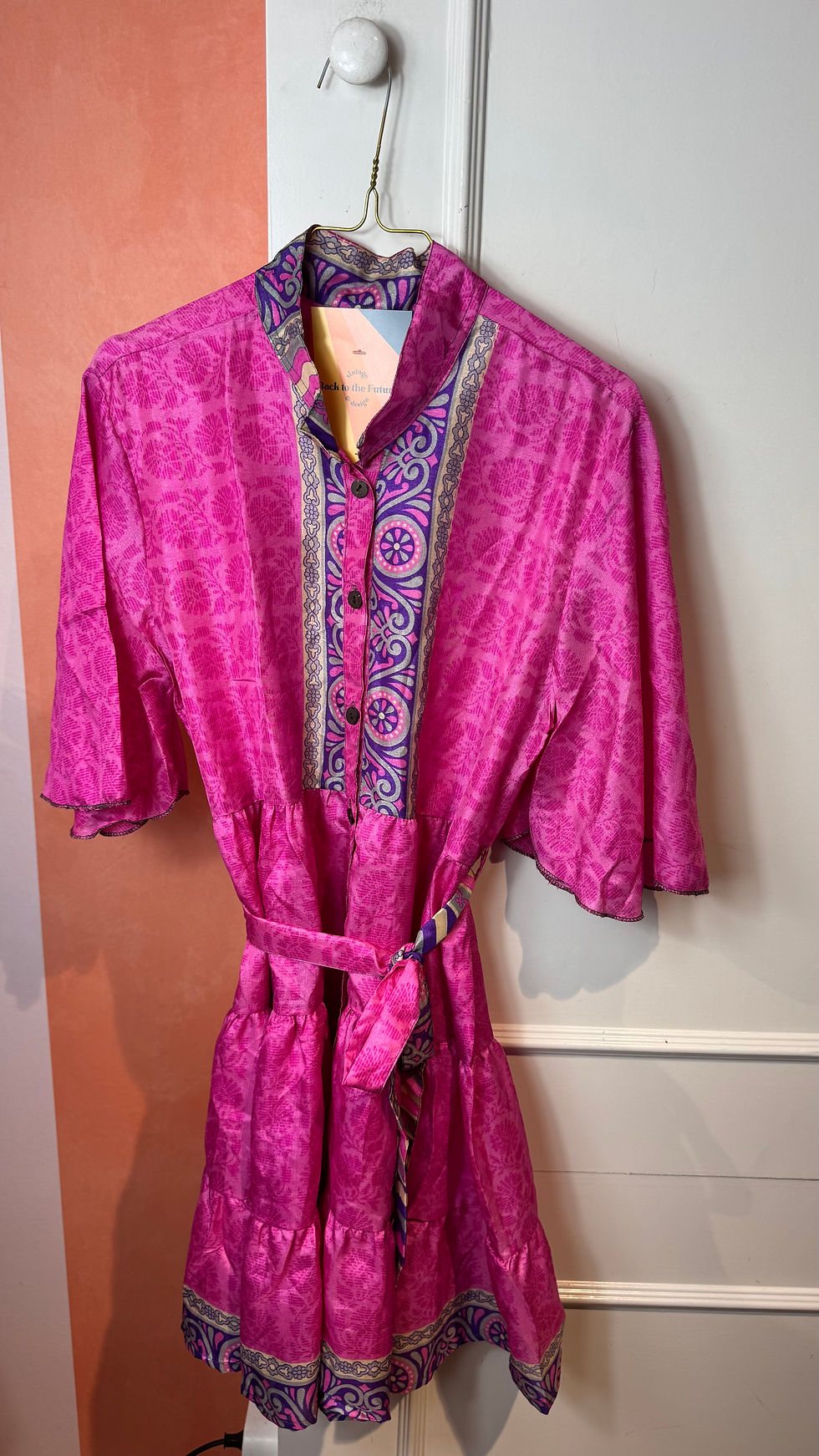 Thumbnail: Silk sari dress