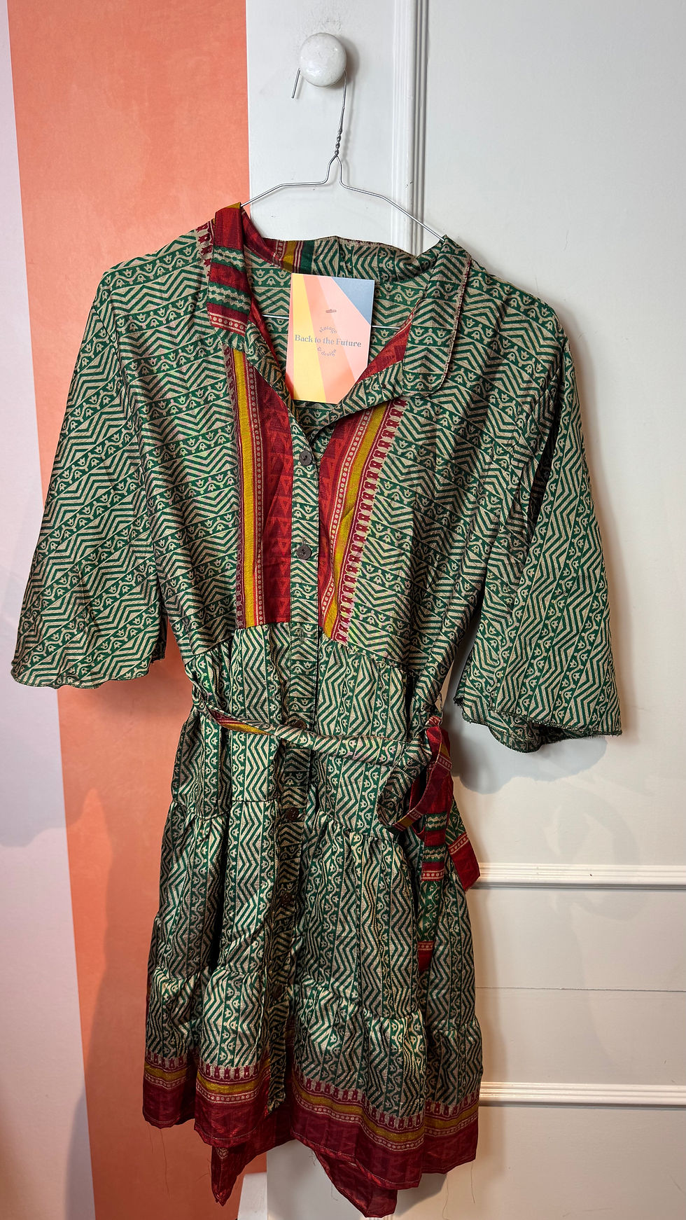 Thumbnail: Silk sari dress