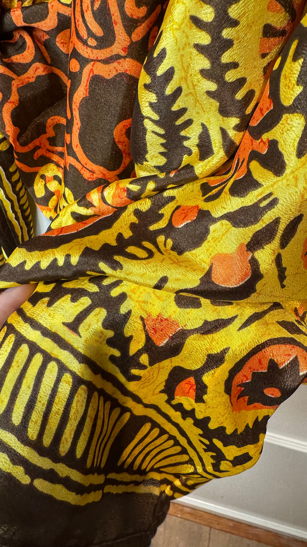 Thumbnail: Silk sari wrap top