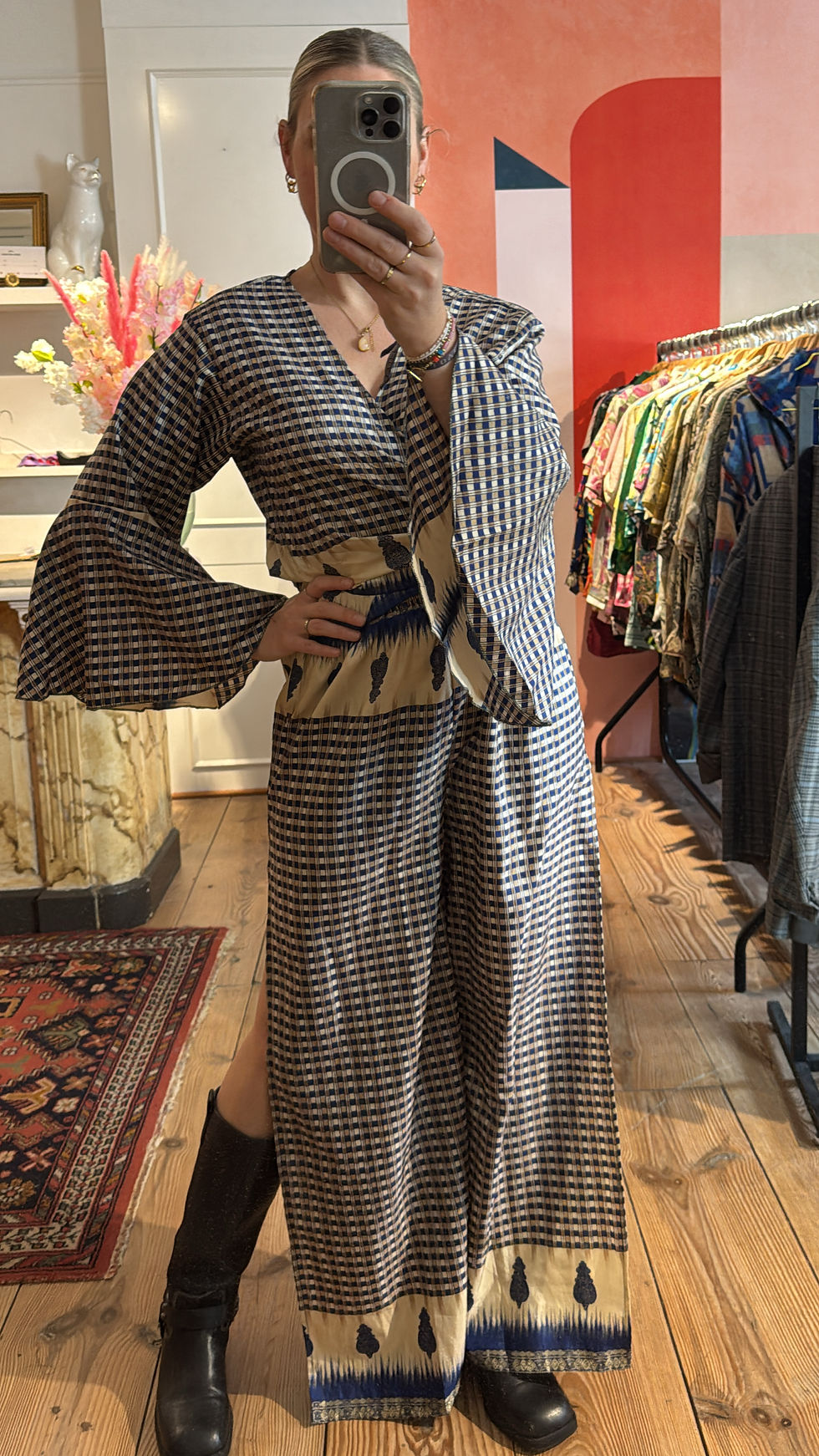 Thumbnail: Silk Sari Suit 
