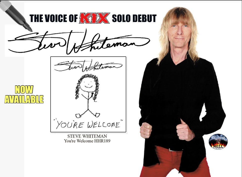 STEVE WHITEMAN - You're Welcome HHR189