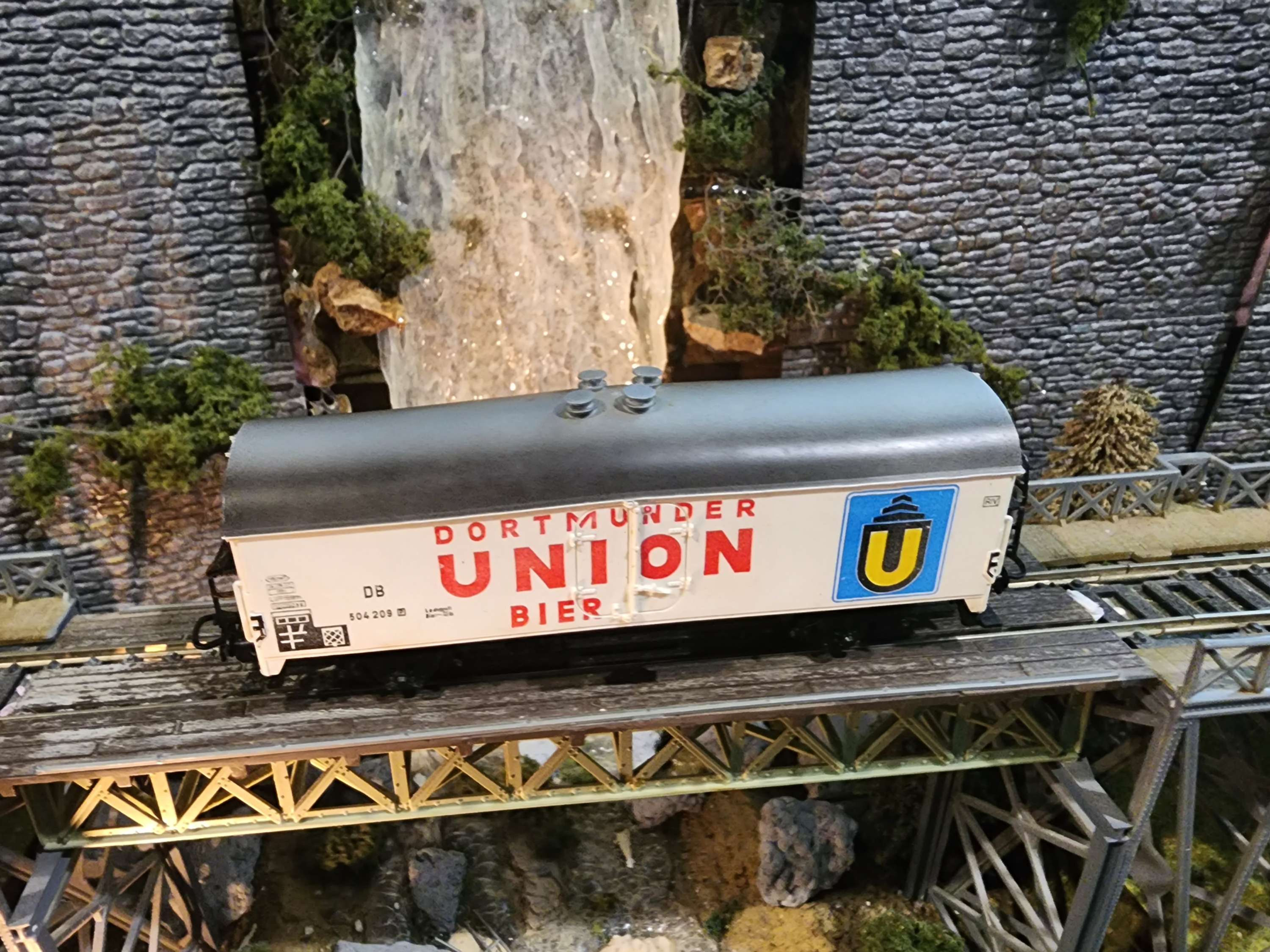 Marklin DB Dortmunder Union Freight Car 4634 HO Scale AC