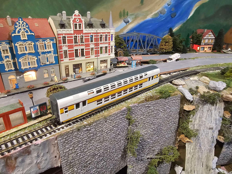 Thumbnail: Lima SNCF Double Decker Passenger Car 309231 HO Scale DC 