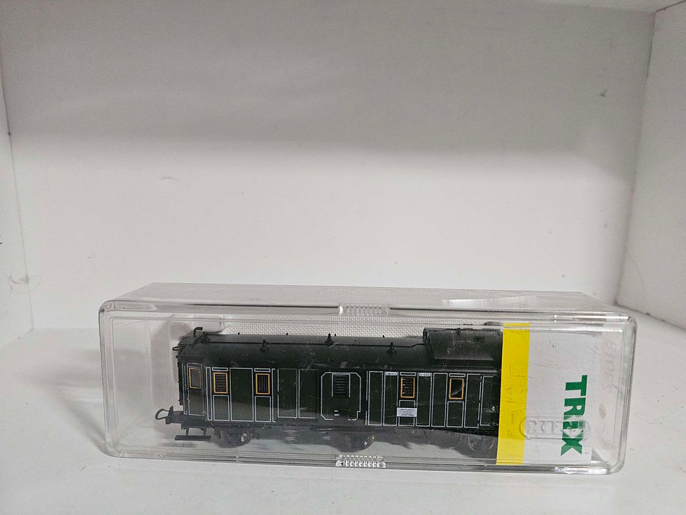 Thumbnail: Trix K  bay Baggage Car 23018 HO Scale DC 