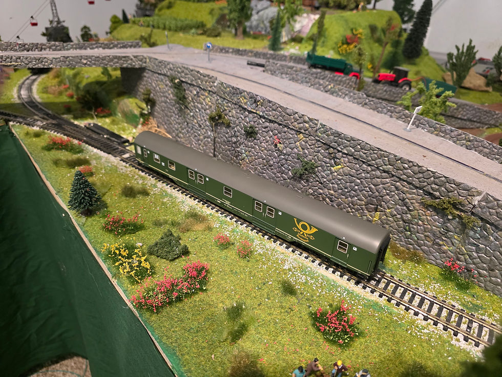 Thumbnail: Sachsenmodelle DB Post Car 14638 HO Scale DC 
