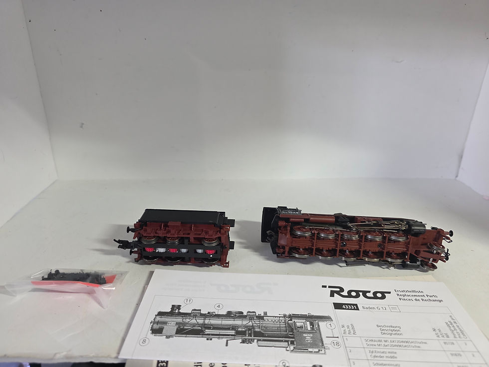Thumbnail: Roco Baden G12 Steam Locomotive 43331 HO Scale DC 