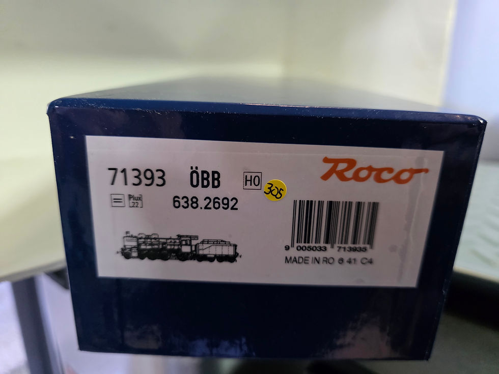 Thumbnail: Roco OBB 638.2692 Steam Locomotive 71393 HO Scale DCC Ready