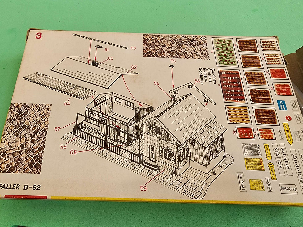 Thumbnail: Faller Station Zindelstein B-92 HO scale