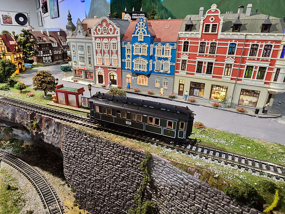 Thumbnail: Trix K bay Passenger Car 23016 HO Scale DC 