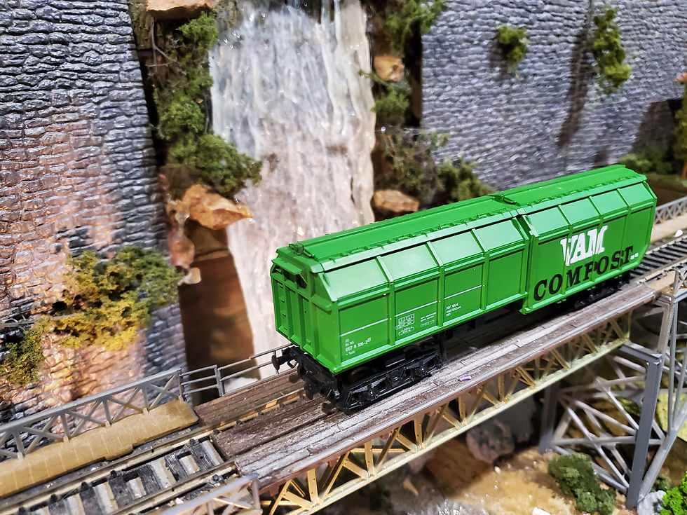 Thumbnail: Roco VAM Compost Freight Car 4368 for repair HO Scale DC