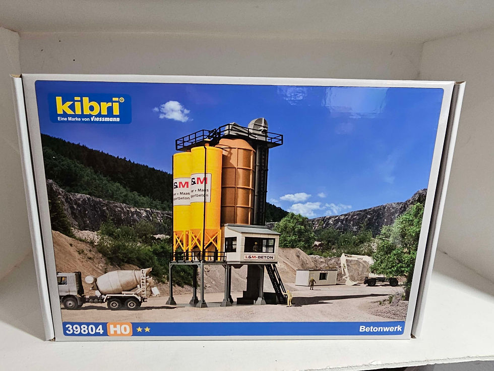 Thumbnail: Kibri Concrete Plant 39804 HO Scale 