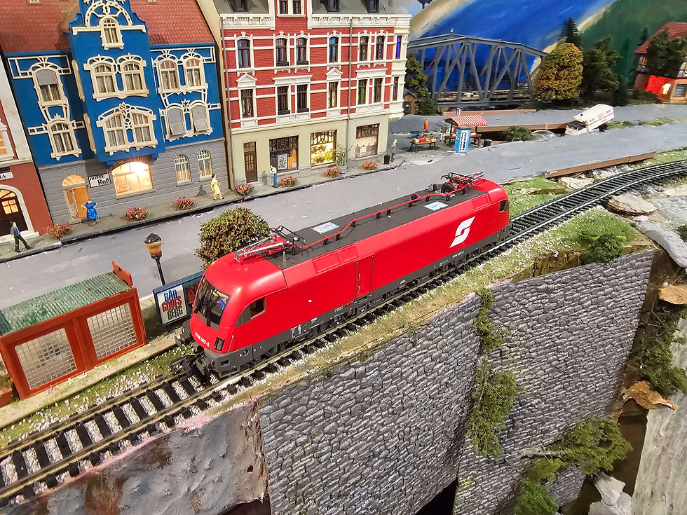 Thumbnail: Roco OBB Taurus Locomotive 63680 HO Scale DCC Ready 