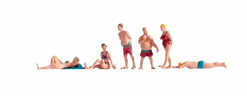 Noch Bathers 15841 HO Scale