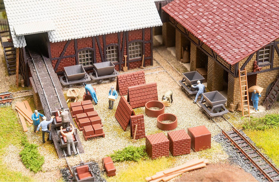Thumbnail: Faller Brick Works 130952 HO scale