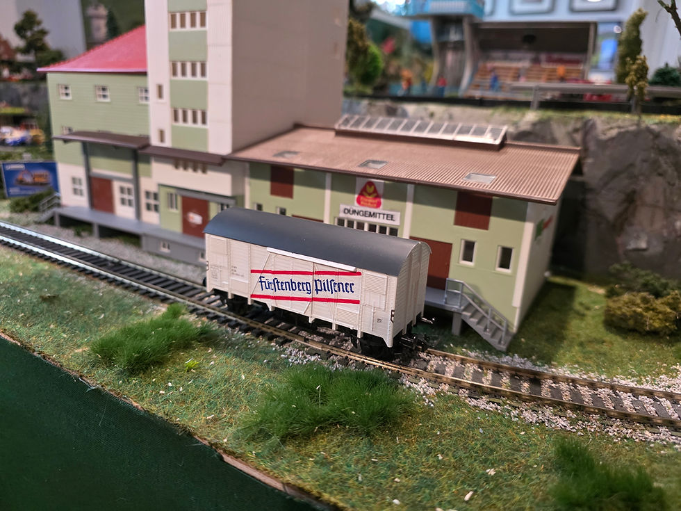 Thumbnail: Liliput DB Furtenberg Pilsner Freight Car 219 00 HO Scale DC