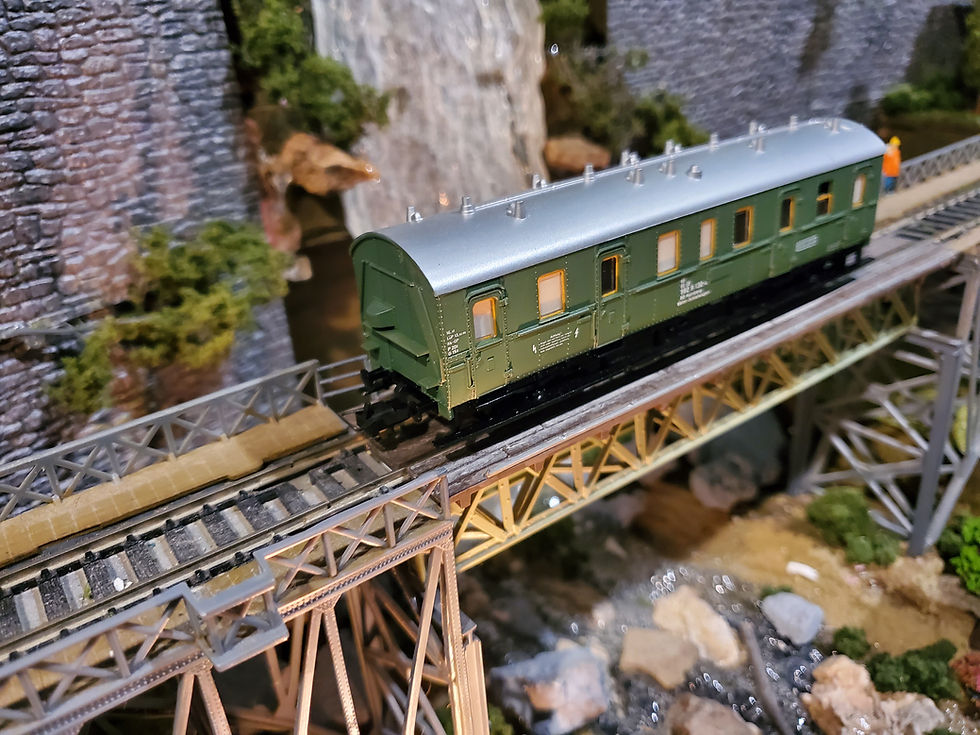 Thumbnail: Trix DB Passenger Car 3761 HO scale DC