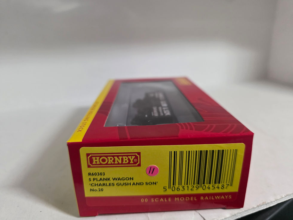 Thumbnail: Hornby Charles Gush and Sons Plank Wagon R60303 OO Scale DC 