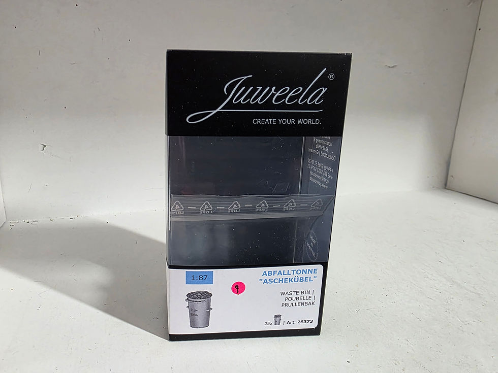 Thumbnail: Juweela waste bins 28373 HO Scale 