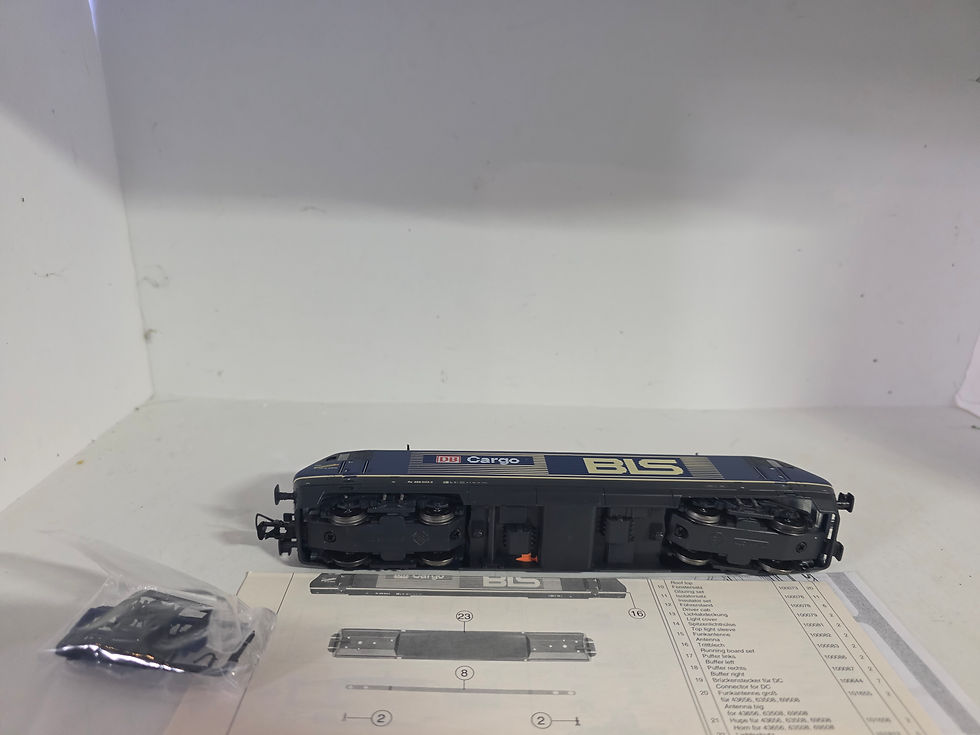 Thumbnail: Roco BLS Cargo Re 465 Electric Locomotive 63508 HO Scale DCC Ready