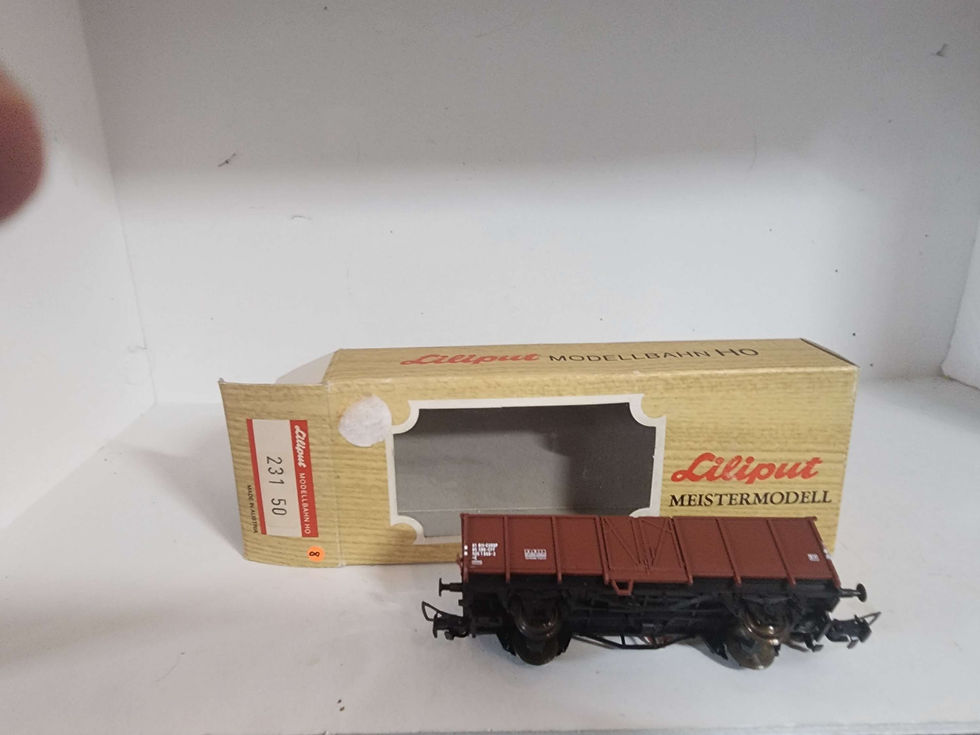 Thumbnail: Liliput SBB CFF open goods wagon 23150 HO Scale DC