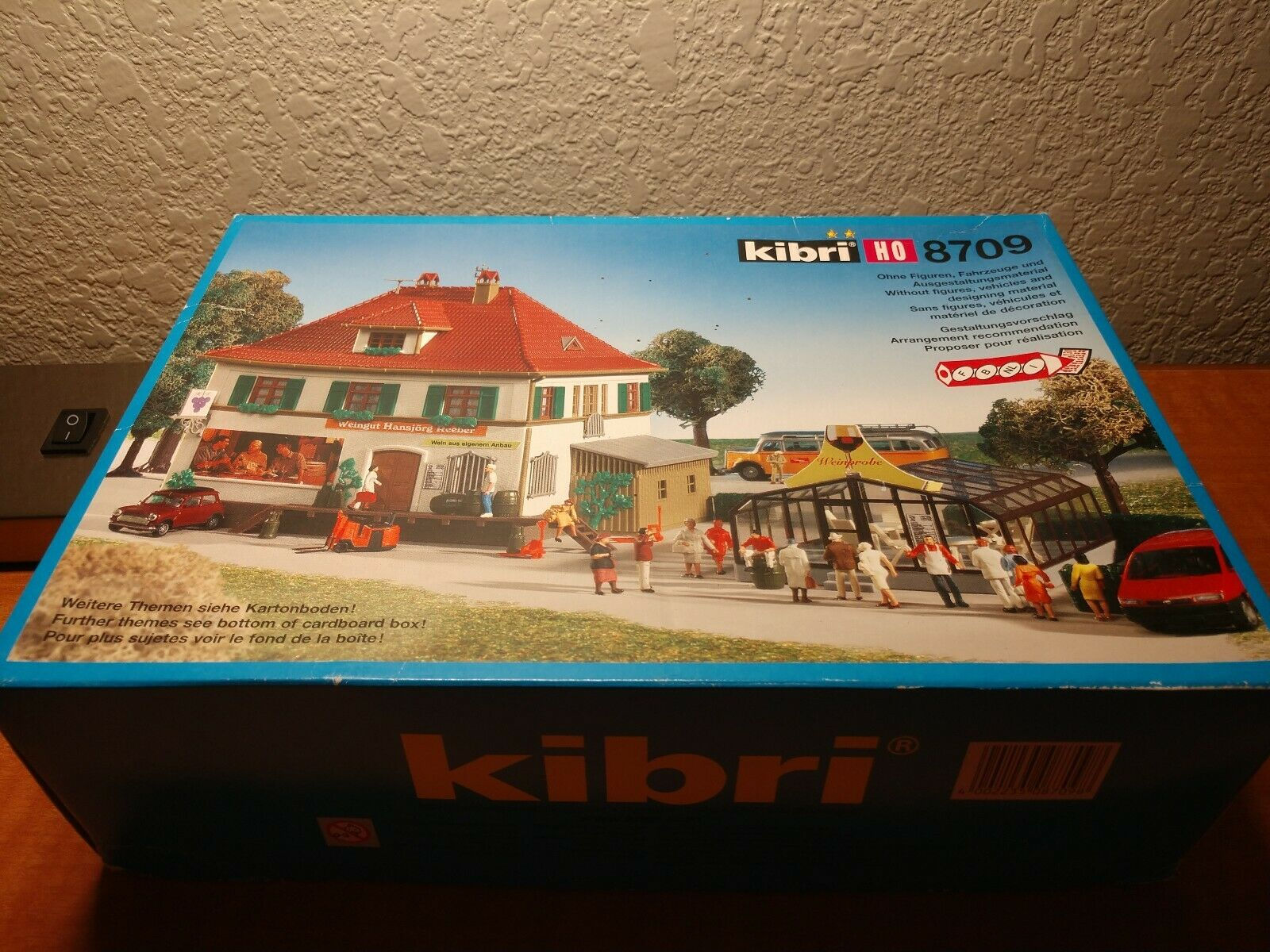 Kibri Weingut Hansjorg Reeber Building kit 8709 HO Scale