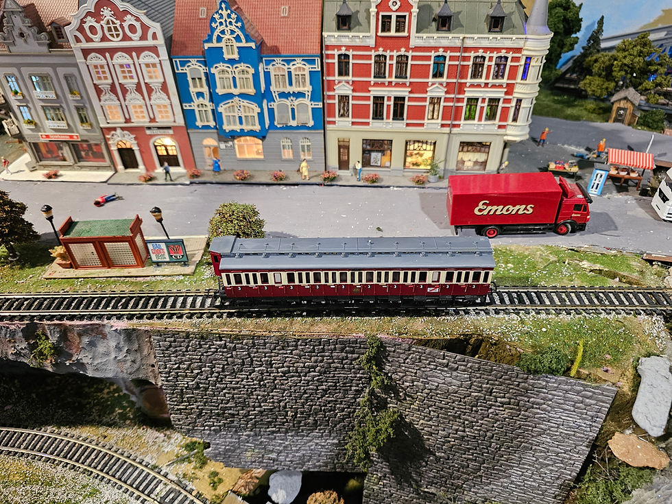 Thumbnail: Liliput DRG Passenger Car 29802 HO Scale DC 