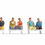 Thumbnail: Noch Seated Passengers 15250 HO Scale 