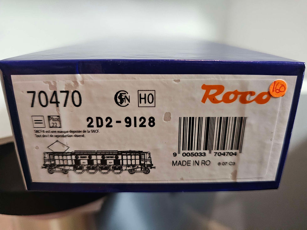 Thumbnail: Roco SNCF 2D2 9128 Electric Locomotive 70470 HO SCALE DCC Ready