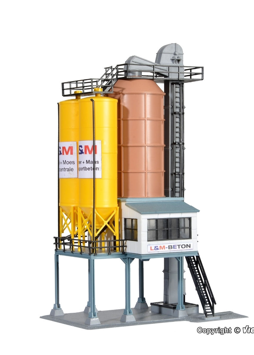 Thumbnail: Kibri Concrete Plant 39804 HO Scale 