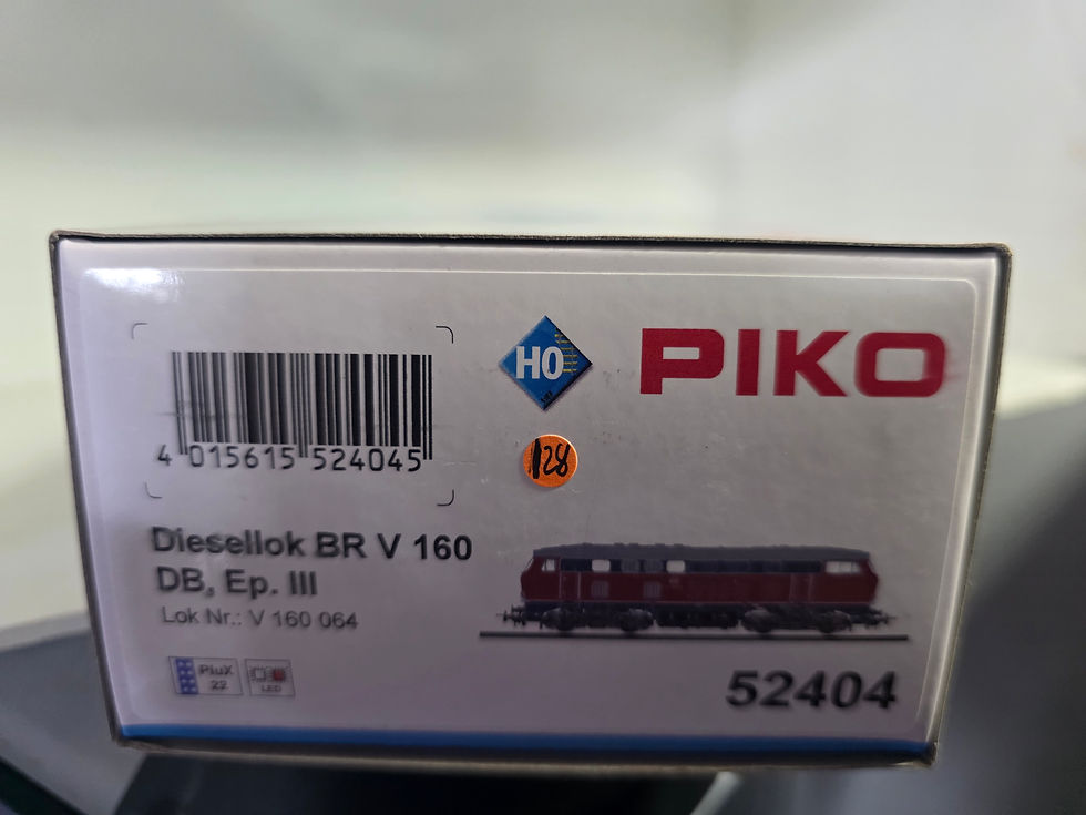 Thumbnail: Piko DB BR 160 Diesel Locomotive 52404 HO Scale DCC Ready